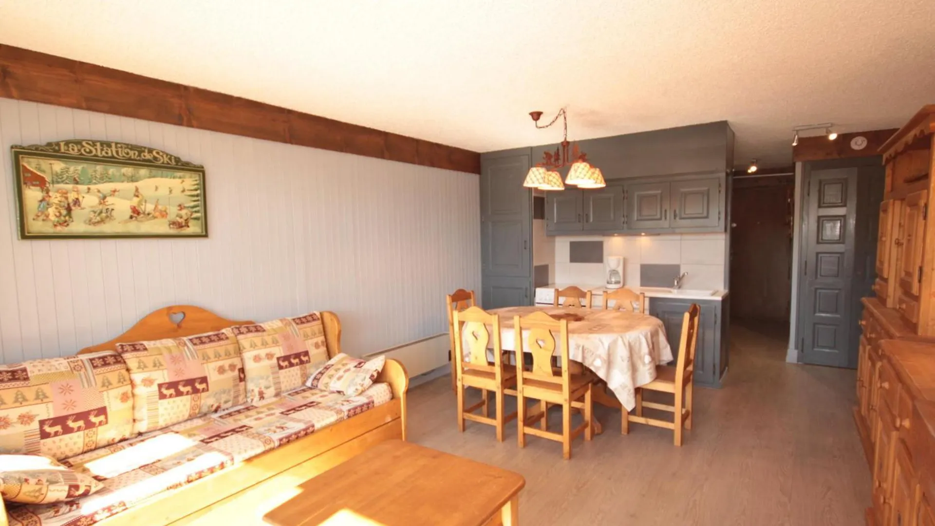 Apartment Les Saisies - Charmant 2 Pieces Cabine Avec Cheminee - 6 Pers, Plein Sud, Proche Pistes - Fr-1-293-20 Hauteluce
